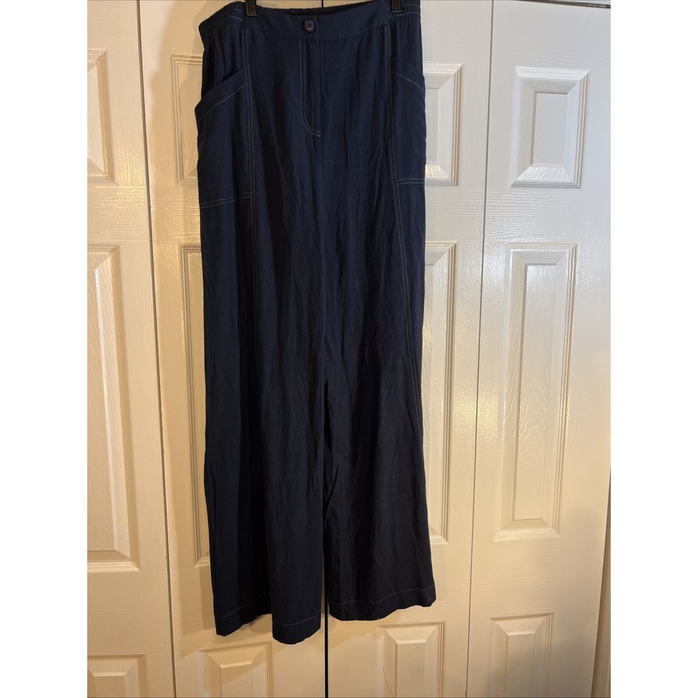 Kirious Los Angeles Women's Elastic Waist Size XL Pants Casual Comfy NWOT